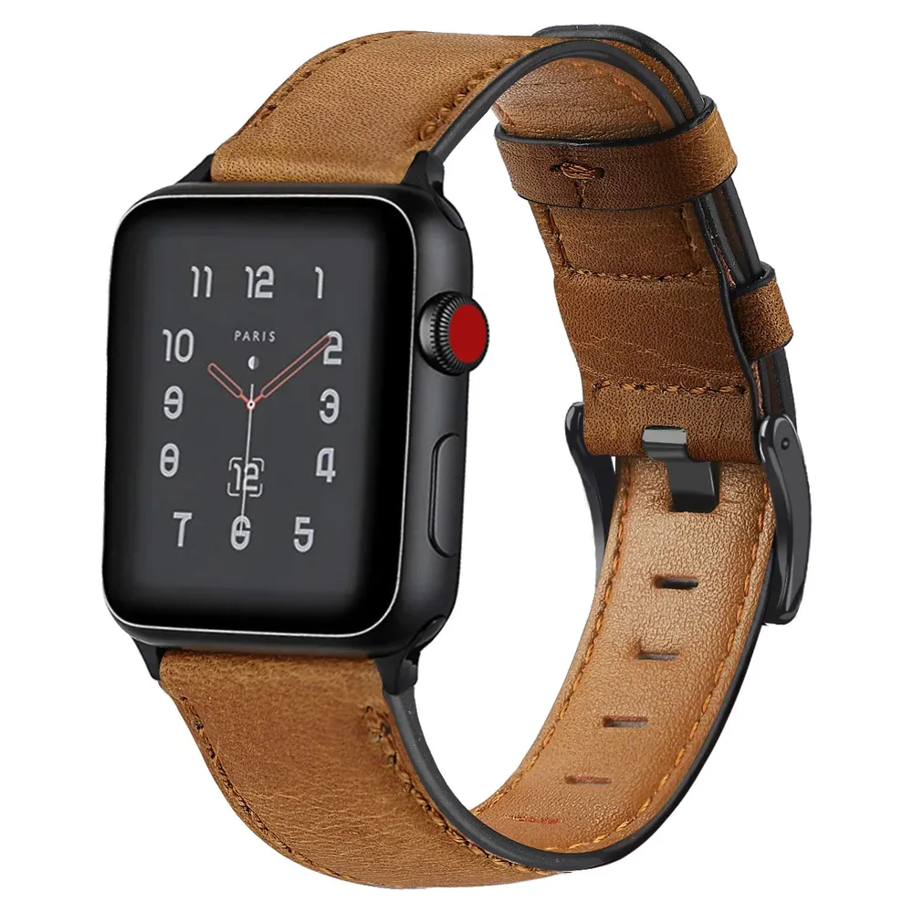 Bracelet cuir 38 à 49 mm