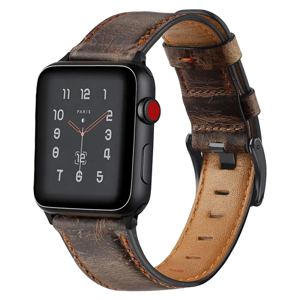 Bracelet cuir 38 à 49 mm