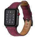 Bracelet cuir 38 à 49 mm – Couleur du bracelet rose red