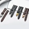 Bracelet cuir avec boîte 12 à 24 mm fermoir papillon – 5