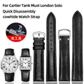 Bracelet cuir Cartier 16 à 24 mm démontage rapide – 1