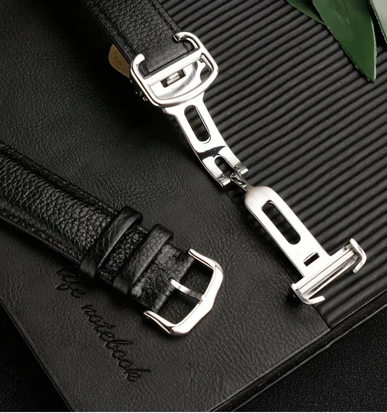 Bracelet cuir Cartier 16 à 24 mm démontage rapide
