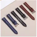 Bracelet cuir crocodile 16 à 20 mm – 4