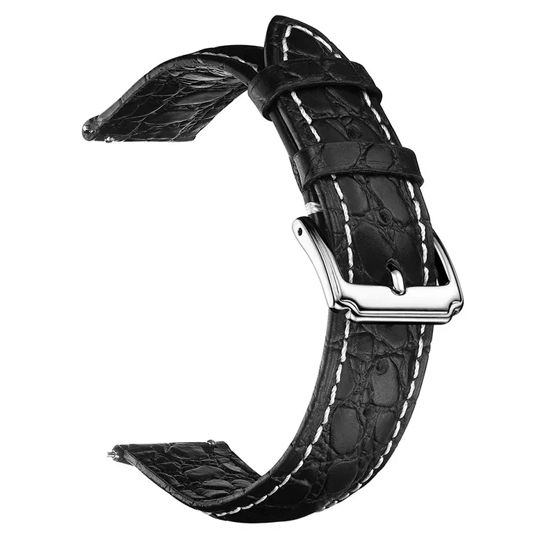 Bracelet cuir de vache 18 à 22 mm universel