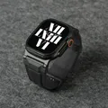 Bracelet cuir design Mecha pour Apple Watch 44 à 49 mm – 3
