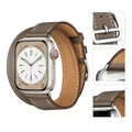 Bracelet cuir double boucle 38 à 49 mm – 4