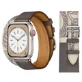 Bracelet cuir double boucle 38 à 49 mm – Couleur du bracelet Color 2