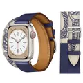 Bracelet cuir double boucle 38 à 49 mm – Couleur du bracelet Color 3