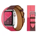 Bracelet cuir double boucle 38 à 49 mm – Couleur du bracelet Color 9
