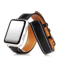 Bracelet cuir double tour 38 à 44 mm Apple Watch – 2