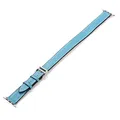 Bracelet cuir double tour 38 à 44 mm Apple Watch – Couleur du bracelet bleu