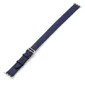 Bracelet cuir double tour 38 à 44 mm Apple Watch – Couleur du bracelet bleu foncé