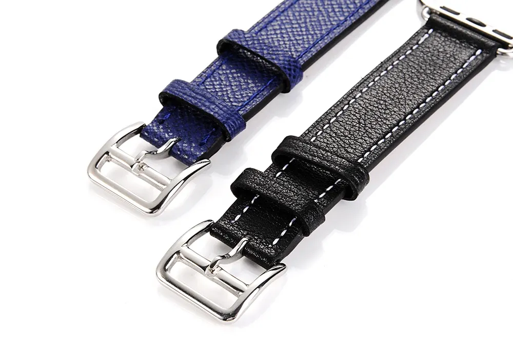 Bracelet cuir double tour 38 à 44 mm Apple Watch