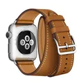 Bracelet cuir double tour 38 à 49 mm – 4