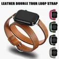 Bracelet cuir double tour 38 à 49 mm Apple Watch – 1