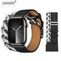 Bracelet cuir double tour 38 à 49 mm Apple Watch – 1