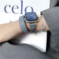 Bracelet cuir double tour 38 à 49 mm Apple Watch – 3