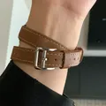 Bracelet cuir double tour 38 à 49 mm Apple Watch – 4