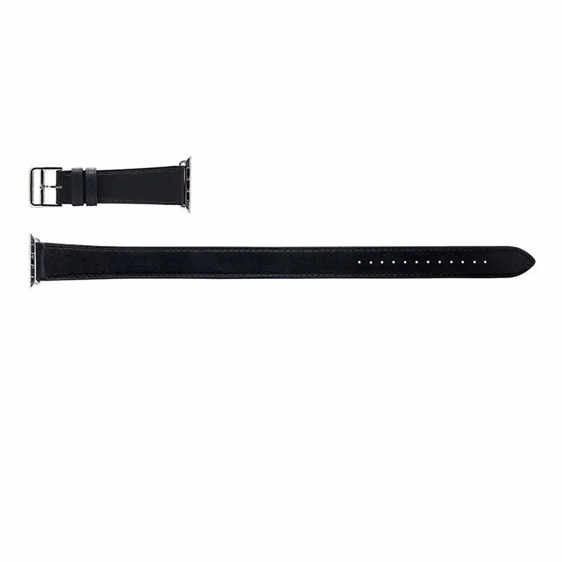 Bracelet cuir double tour 38 à 49 mm
