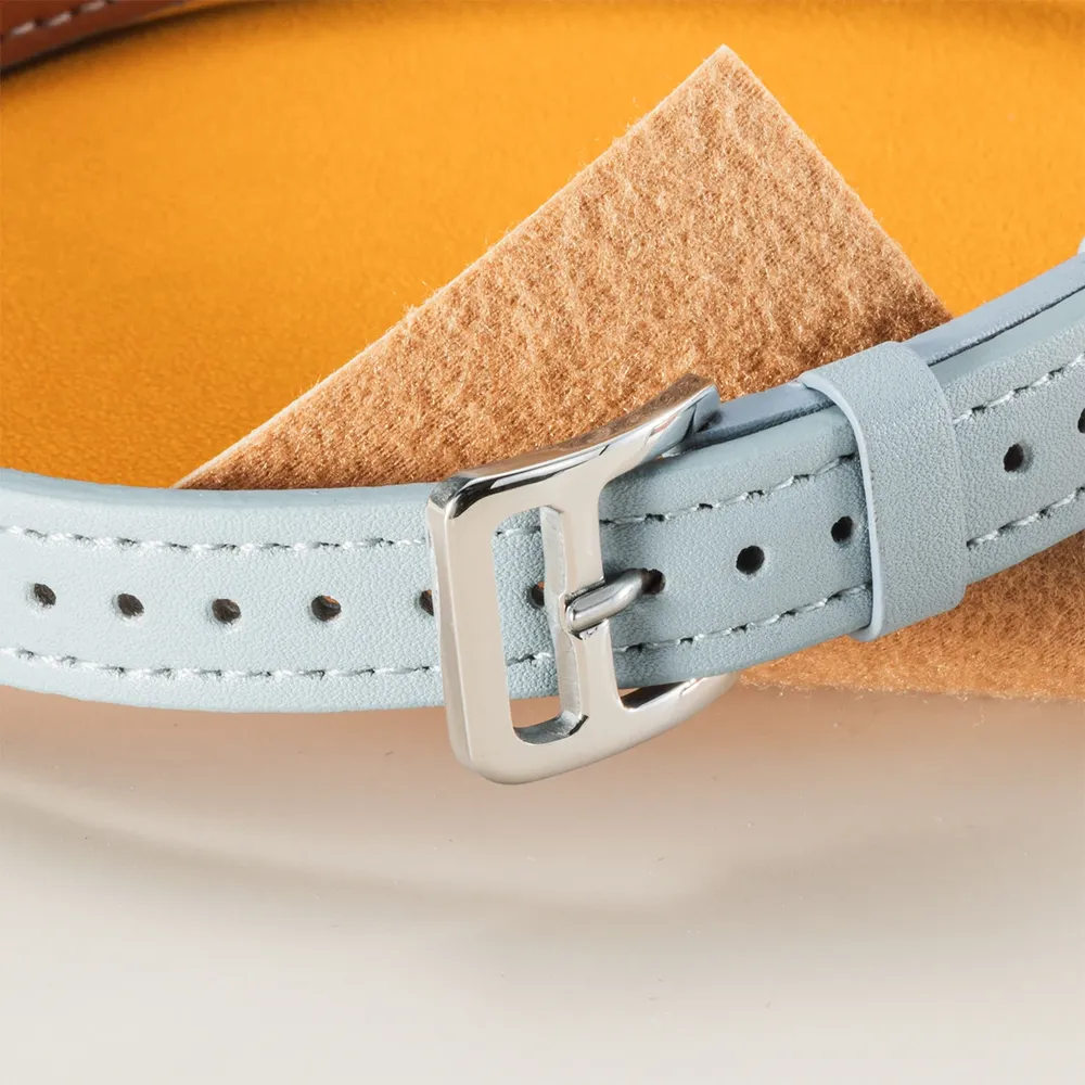 Bracelet cuir double tour 38 à 49 mm
