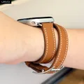 Bracelet cuir double tour 40 à 46 mm – 4