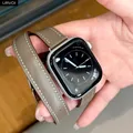 Bracelet cuir double tour 40 à 46 mm – 5