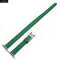 Bracelet cuir double tour 40 à 46 mm – Couleur du bracelet Bambou