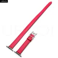 Bracelet cuir double tour 40 à 46 mm – Couleur du bracelet Rose Mexique