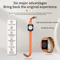 Bracelet cuir double tour 41 à 49 mm Apple Watch – 3