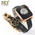 Bracelet cuir double tour femme luxe 38 à 49 mm – 1