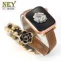 Bracelet cuir double tour femme luxe 38 à 49 mm – Couleur du bracelet 11 G-brown Black