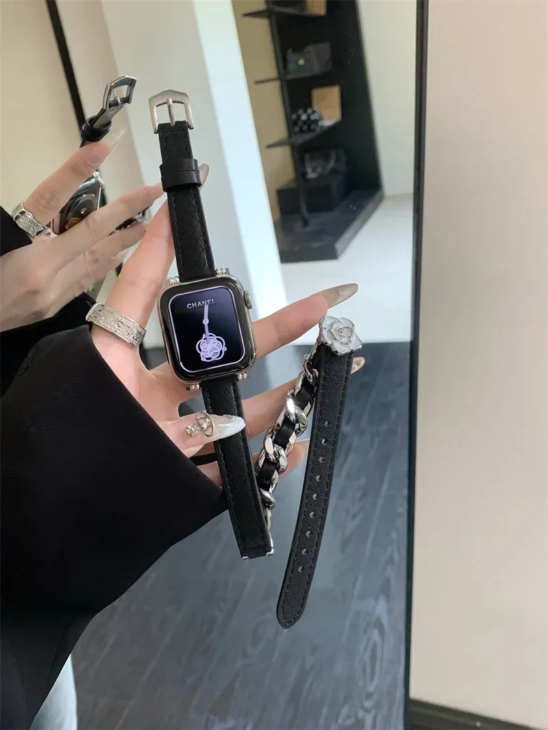 Bracelet cuir double tour femme luxe 38 à 49 mm