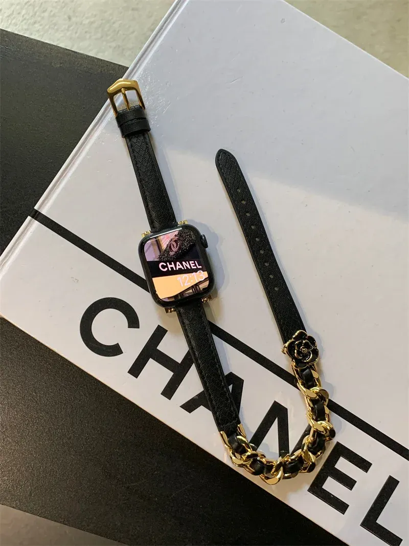 Bracelet cuir double tour femme luxe 38 à 49 mm