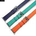 Bracelet cuir double tour fin 38 à 49 mm Apple Watch – 3