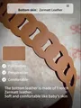 Bracelet cuir double tour gourmette pour Apple Watch 40 à 46 mm – 5
