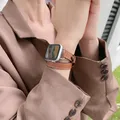 Bracelet cuir double tour pour Apple Watch 38 à 46 mm – 3