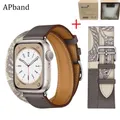 Bracelet cuir double tour pour Apple Watch 38 à 49 mm – 1