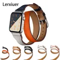 Bracelet cuir double tour pour Apple Watch 38 à 49 mm – 2