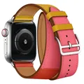 Bracelet cuir double tour pour Apple Watch 38 à 49 mm – 2