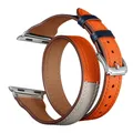 Bracelet cuir double tour pour Apple Watch 38 à 49 mm – 4