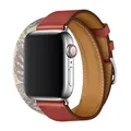Bracelet cuir double tour pour Apple Watch 38 à 49 mm – 5