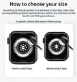 Bracelet cuir double tour pour Apple Watch 38 à 49 mm – 5