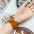Bracelet cuir double tour pour Apple Watch 38 à 49 mm – 6