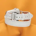 Bracelet cuir double tour pour Apple Watch 38 à 49 mm – Couleur du bracelet White