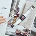 Bracelet cuir double tour pour Apple Watch 38 à 49 mm – Couleur du bracelet White