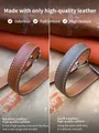 Bracelet cuir double tour pour Apple Watch 40 à 46 mm – 2