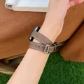 Bracelet cuir double tour pour Apple Watch 40 à 46 mm – 3