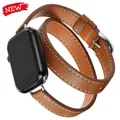 Bracelet cuir double tour pour Apple Watch 40 à 49 mm – 1