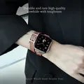 Bracelet cuir double tour pour Apple Watch 40 à 49 mm – 6