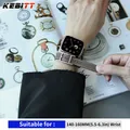 Bracelet cuir double tour pour Apple Watch 40 à 49 mm – Couleur du bracelet Gray